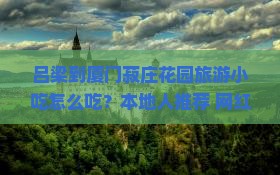 吕梁到厦门菽庄花园旅游小吃