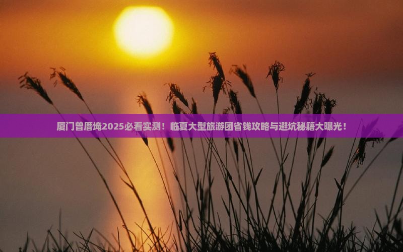 临夏到厦门曾厝埯大型旅游团