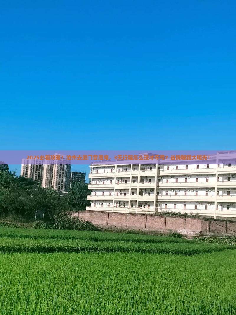 沧州去厦门曾厝埯景点