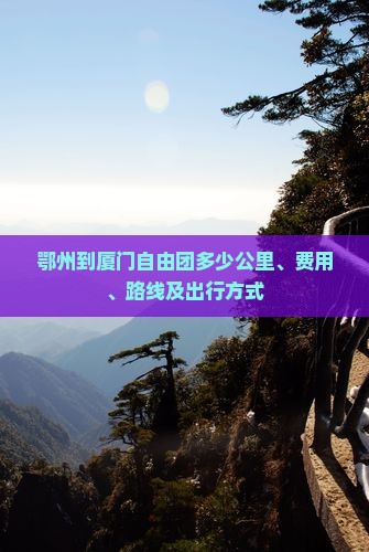 鄂州到厦门自由团