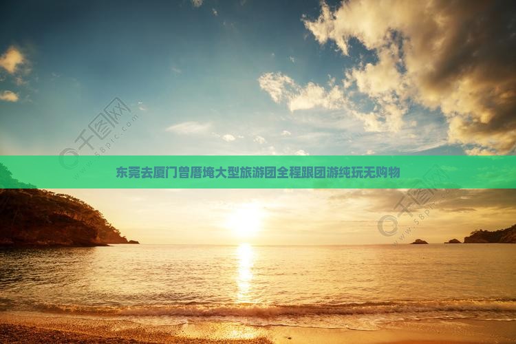 东莞去厦门曾厝埯大型旅游团