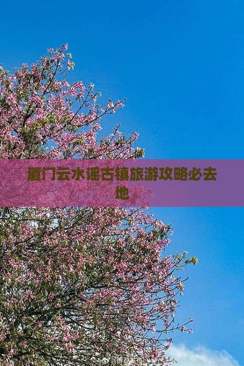 吐鲁番去厦门云水谣必去地