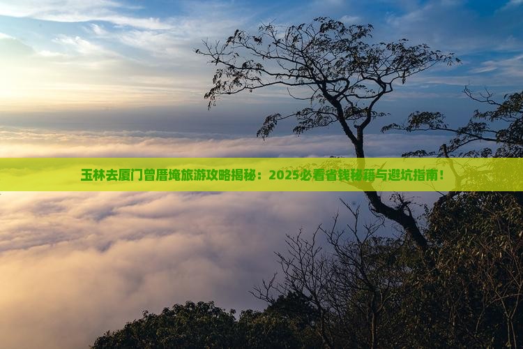 玉林去厦门曾厝埯旅游
