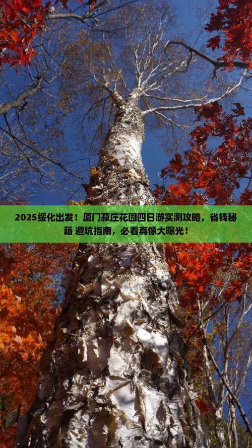 绥化到厦门菽庄花园四日游