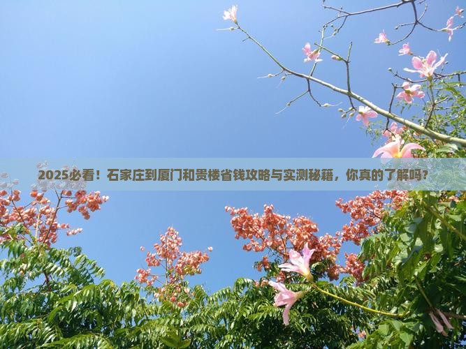 石家庄到厦门和贵楼攻略