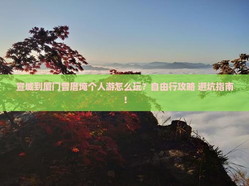 宣城到厦门曾厝埯个人游
