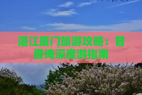湛江去厦门曾厝埯旅行社