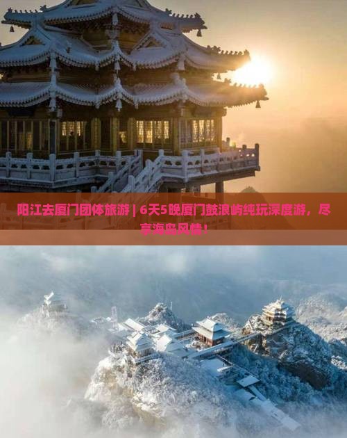 阳江去厦门团体旅游
