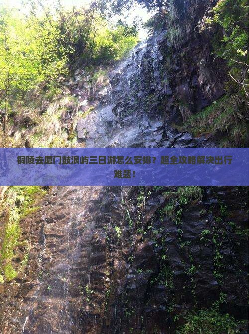 铜陵去厦门鼓浪屿三日游
