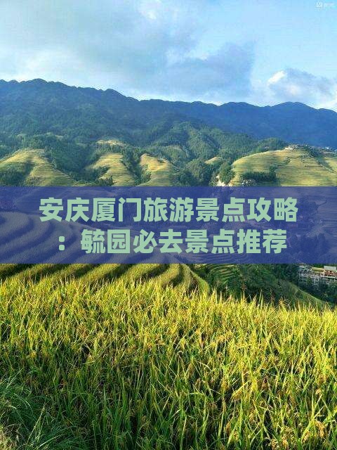 安庆去厦门毓园自由团
