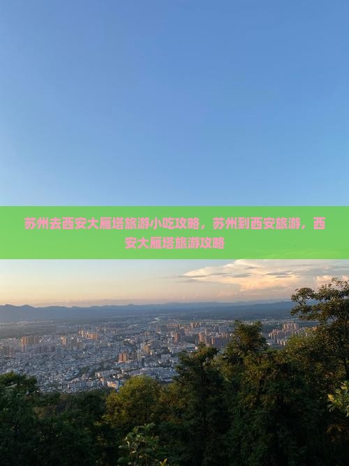 苏州去西安大雁塔旅游小吃