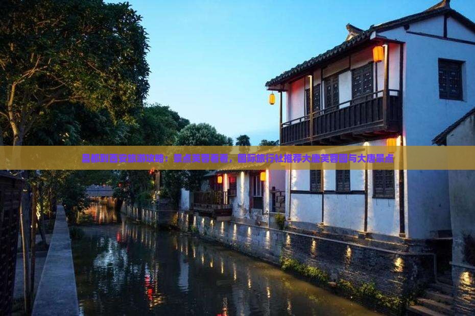昌都到西安大唐芙蓉园景点