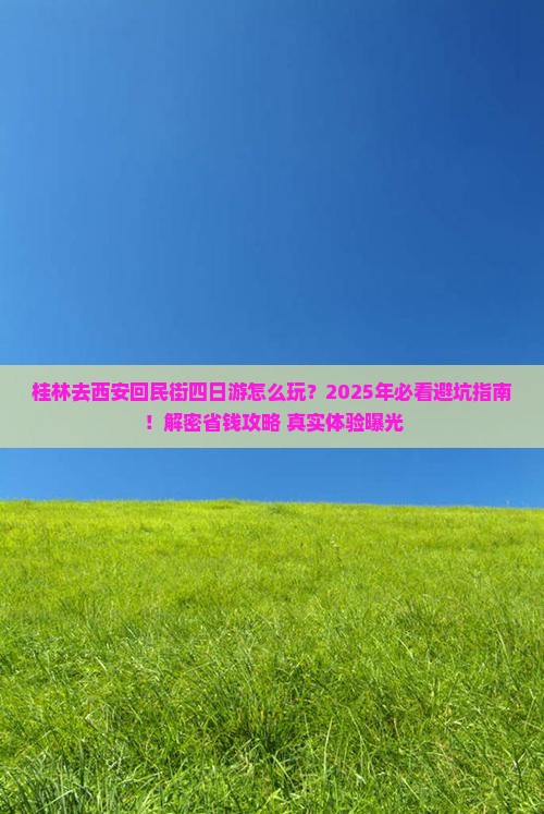桂林去西安回民街四日游