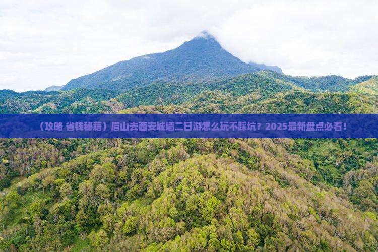 眉山去西安城墙二日游