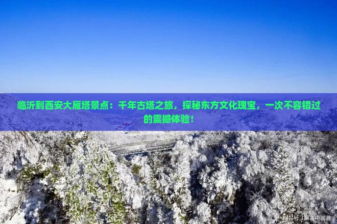 临沂到西安大雁塔景点