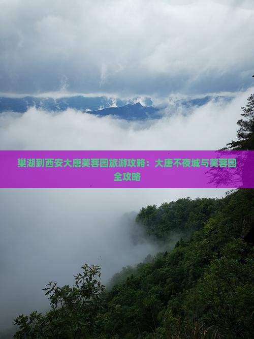 巢湖到西安大唐芙蓉园自由团