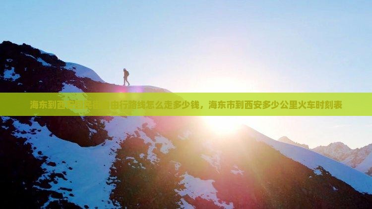 海东到西安回民街自由行