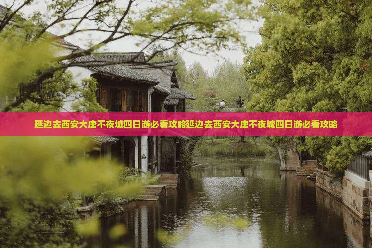 延边去西安大唐不夜城四日游