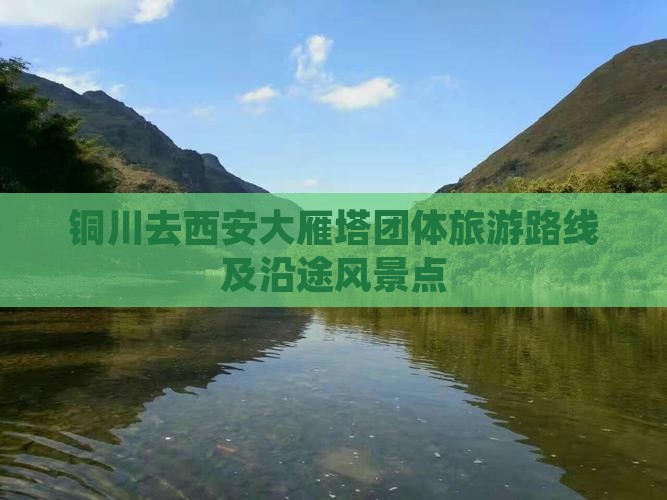 铜川去西安大雁塔团体旅游