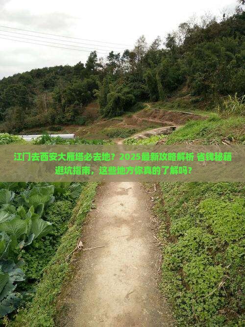 江门去西安大雁塔必去地