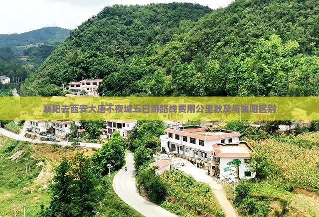 襄阳去西安大唐不夜城五日游