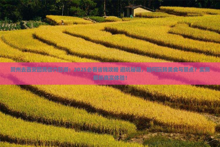 贺州去西安回民街六日游
