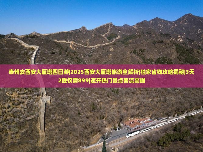 泰州去西安大雁塔四日游