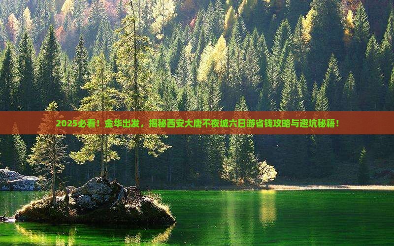 金华到西安大唐不夜城六日游