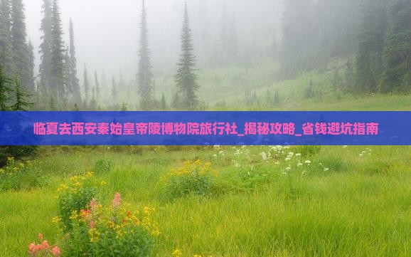临夏去西安秦始皇帝陵博物院旅行社