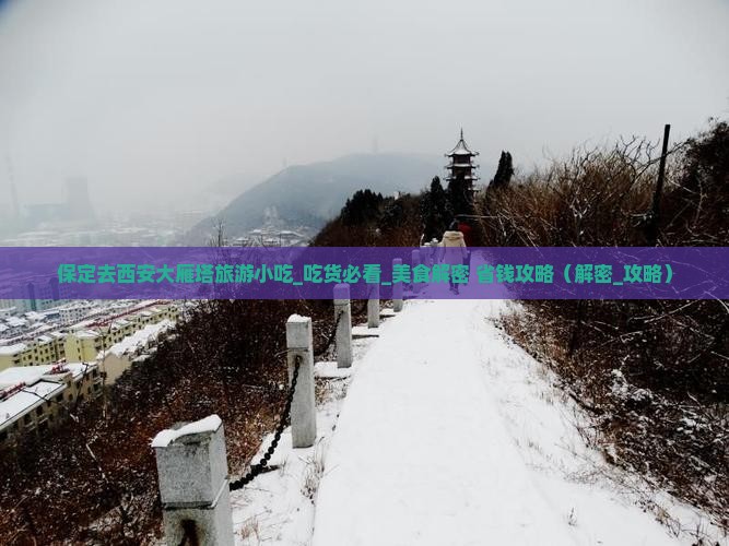 保定去西安大雁塔旅游小吃