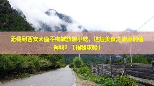 无锡到西安大唐不夜城旅游小吃