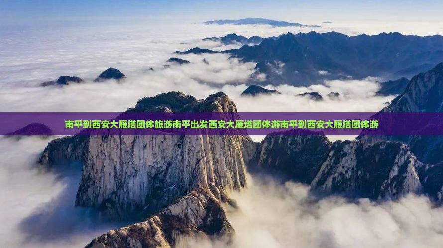 南平到西安大雁塔团体旅游