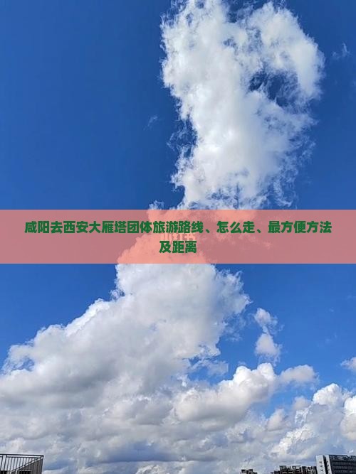 咸阳去西安大雁塔团体旅游