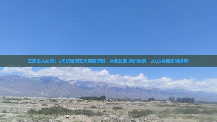 五家渠去西安大唐芙蓉园六日游