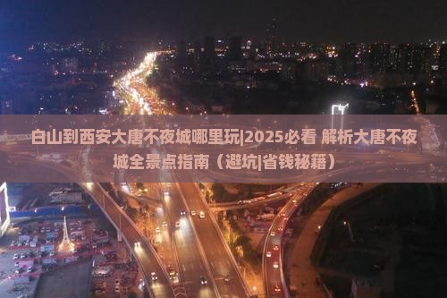 白山到西安大唐不夜城哪里玩