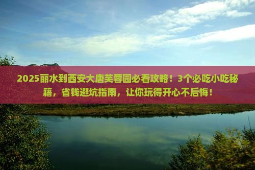 丽水到西安大唐芙蓉园旅游小吃