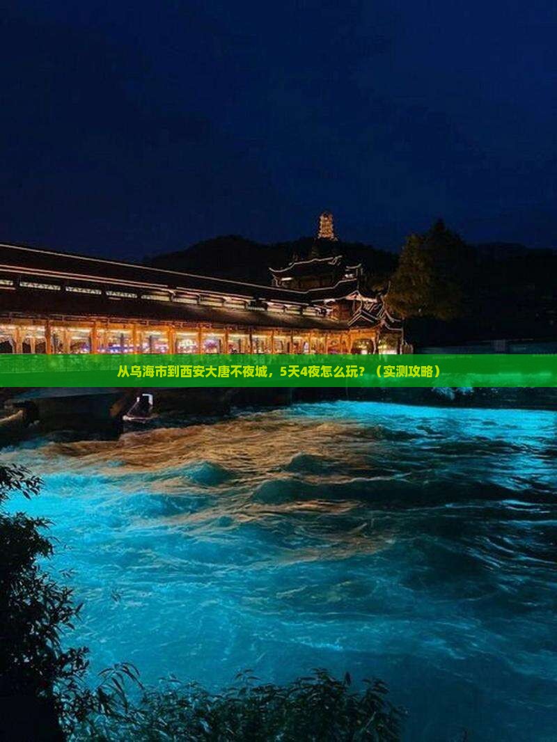 乌海市到西安大唐不夜城个人游