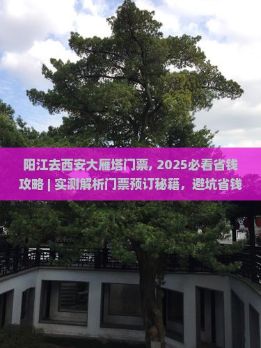 阳江去西安大雁塔门票
