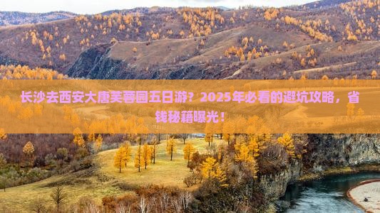 长沙去西安大唐芙蓉园五日游