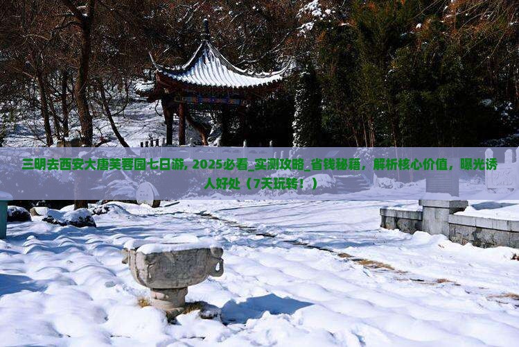 三明去西安大唐芙蓉园七日游 三明去西安大唐芙蓉园七日游