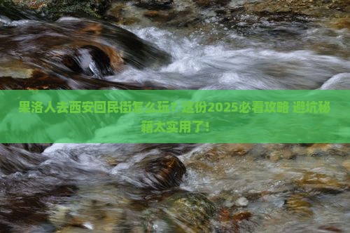 果洛去西安回民街一日游