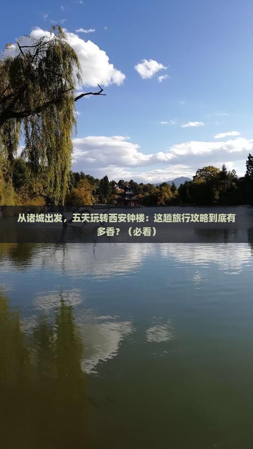 诸城去西安钟楼五日游