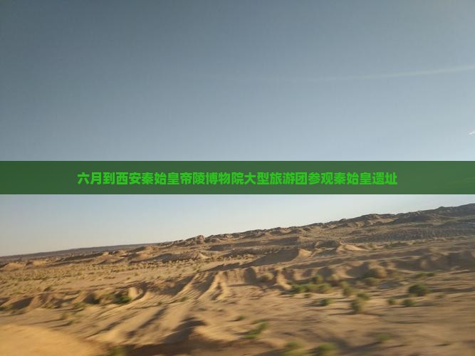 六月到西安秦始皇帝陵博物院大型旅游团