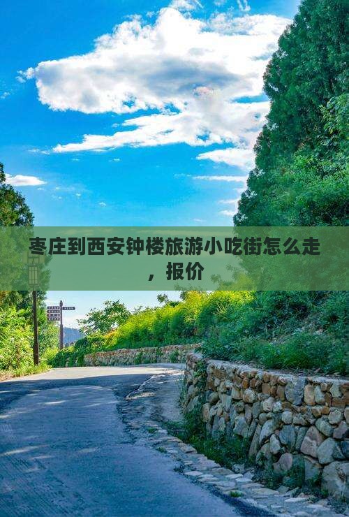 枣庄到西安钟楼旅游小吃