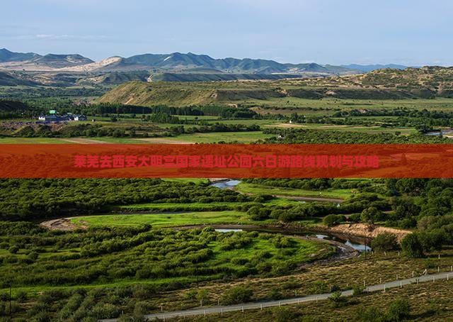 莱芜去西安大明宫国家遗址公园六日游