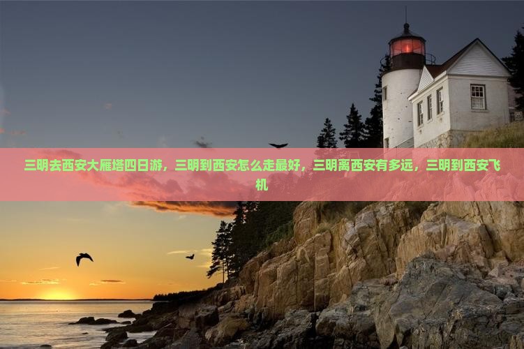 三明去西安大雁塔四日游