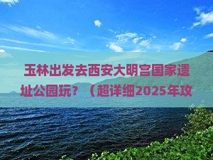 玉林到西安大明宫国家遗址公园个人游