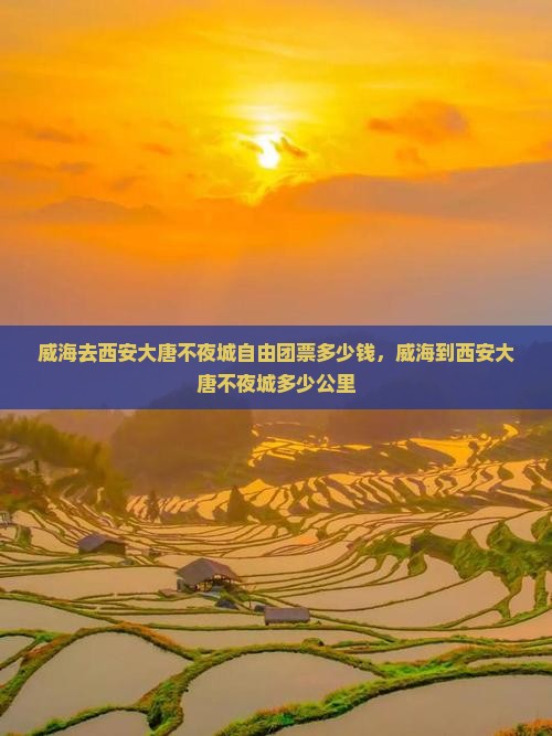 威海去西安大唐不夜城自由团