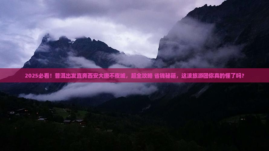 普洱去西安大唐不夜城大型旅游团