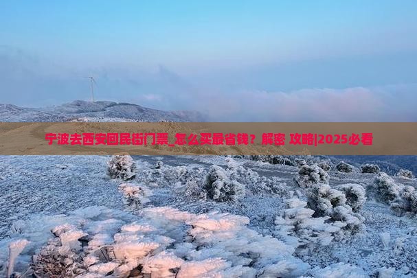 宁波去西安回民街门票